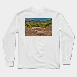 Greece. Epidaurus theater. Long Sleeve T-Shirt